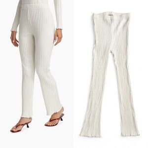 Simon Miller Off-White Rib Marek Lounge Pants